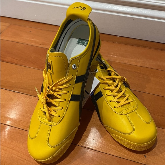Onitsuka Tiger Yellow Sneakers US 11 size - Picture 1 of 8
